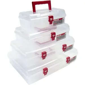 Tool storage Proline 35726 storage box, single-piece organizer, plastic