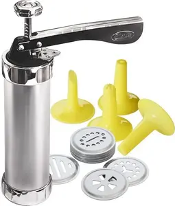 Cookie press and cake decorator ORION Ori_141743 — universal handheld tool for cookie shaping and cake decorating