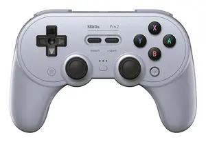 Gamepad 8Bitdo Pro 2 Hall Effect Grey USB Type-C wired for Android and Nintendo Switch, 1.8 m cable