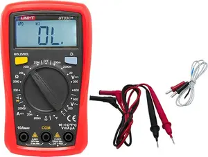 Digital Multimeter XTREME UT33C+ — handheld digital tester with measurement probes