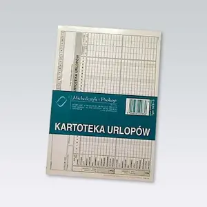 Leave record notebook A5 Michalczyk & Prokop Kartoteka urlopowa (525-3)