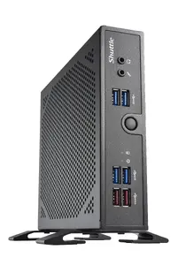 Mini PC barebone Shuttle XPC slim DS50U7 — Intel i7-1355U, DDR5 up to 64GB, 2x LAN (2.5G/1G), HDMI, DP, VGA, COM, fanless, 90W