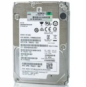 Hard drive HP 600GB 12G SAS 15K 2.5" (model 744995-003)