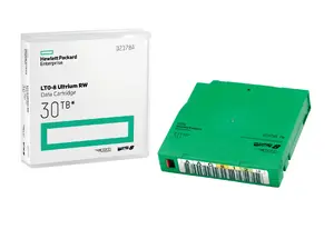 Blank LTO-8 Ultrium Data Tape 30TB RW — HP library pack, 20 cartridges, 700 Mbit/s, 960 m
