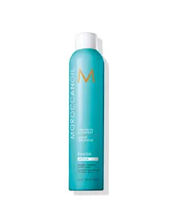Lakas matiem Moroccanoil Luminous Medium 330 ml — fiksācija un veidošana sievietēm, piemērots visiem matu tipiem