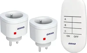 Kontaktligzdu komplekts ORNO OR-GB-439 — 2 tālvadāmas kontaktligzdas