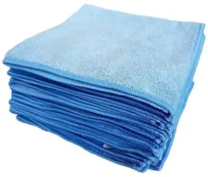 Microfiber Cleaning Cloth Antalis 40 x 40 cm, Blue, Pack of 10