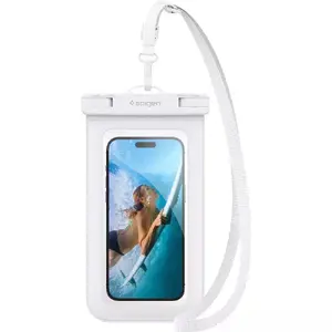 Waterproof Phone Pouch Spigen Aqua Shield A601 — White, for Smartphones, 1 pc