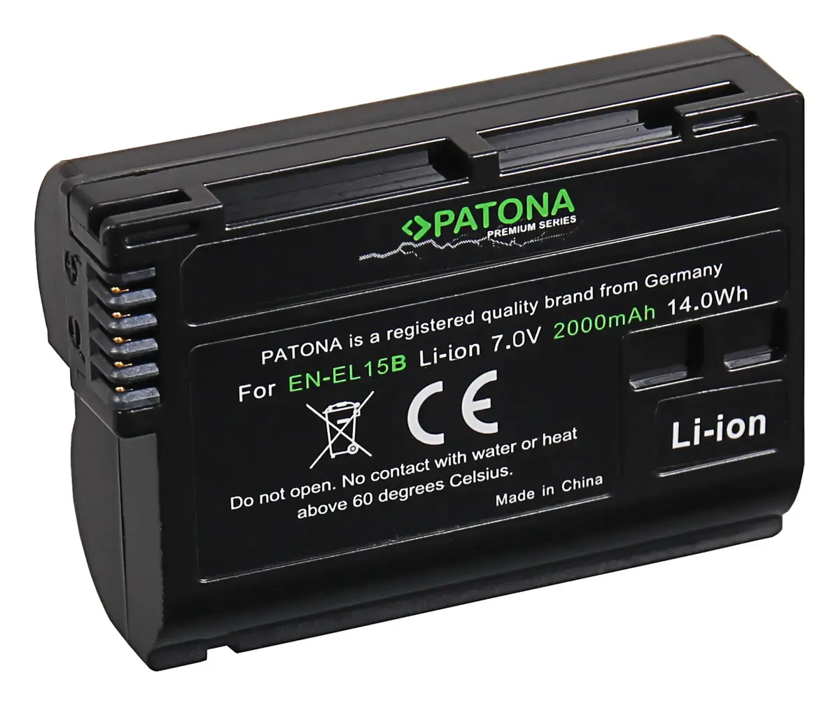 Kameras akumulators PATONA 1224 Li‑Ion 2000 mAh Photo 2