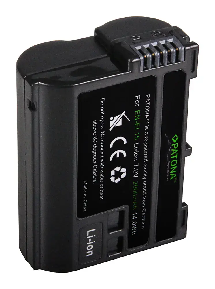 Kameras akumulators PATONA 1224 Li‑Ion 2000 mAh Photo 4
