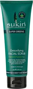 Sejas skrubis Sukin SUPER GREENS detoksikācijas skrubis 125 ml