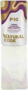Влажный корм для кошек Natural Line s.r.l NATURAL CODE KOT тунец с молодыми рыбками 70 г пауч