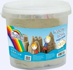 Kinetic sand in bucket Grand Piasek magiczny 2.5 kg — sensory play, molding, reusable