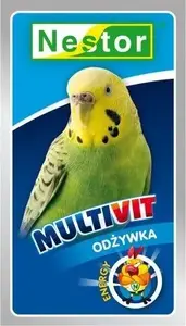 Multivitamīnu papildinājums maziem putniem un papagaiļiem Nestor Multivit Nestor 3039-uniw
