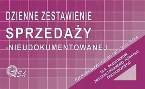 Paper Daily Sales Register Book Michalczyk & Prokop R05-H (MPN 463463)