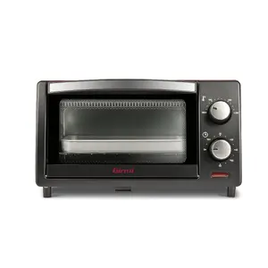 Мини-печь Girmi FE1000 — 10 л, 800 Вт, настольная, 230 В (чёрная/красная)