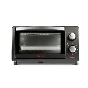 Girmi FE10 Brīvi stāvoša mini cepeškrāsns 10 L 800 W melna un sarkana