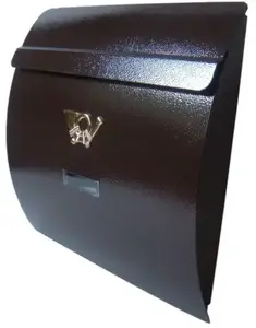 No name WA1P wall-mounted brown mailbox SKL WA 461