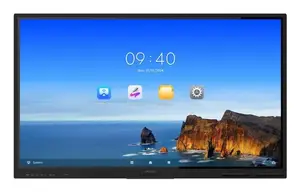 Интерактивная доска Hikvision DS-D5B75RB/EL 75" (190,5 см) 4K UHD IPS сенсорный экран, Android, 1,92 ГГц, 20 Вт, HDMI, USB-C