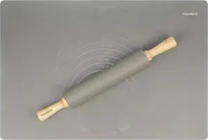 Silicone Pastry Mat and Rolling Pin Klausberg KB-7597 — 60 x 40 cm baking mat with roller