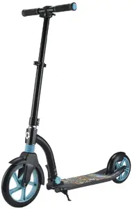 Kick Scooter L.A. Sports model 13984 — black, foldable urban scooter
