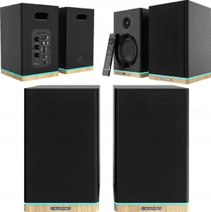 Shelf Speakers Teac BS-60BK LED Black — Bluetooth, 2×90W, RCA, USB, Optical, Bass‑Reflex, Remote