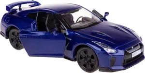 Die-cast model car Daffi Nissan GT-R Blue RMZ – scale unspecified, collectible replica