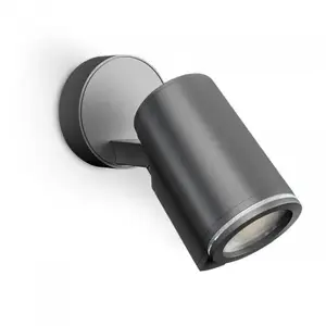Наружный настенный светильник Steinel Spot ONE, GU10 LED, алюминий/пластик, черный, 220–240В, 97×175×98 мм