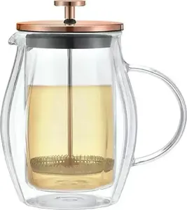 French Press Coffee/Tea Maker Klausberg KB-7722 | Thermal 600 ml, Plunger Brewer
