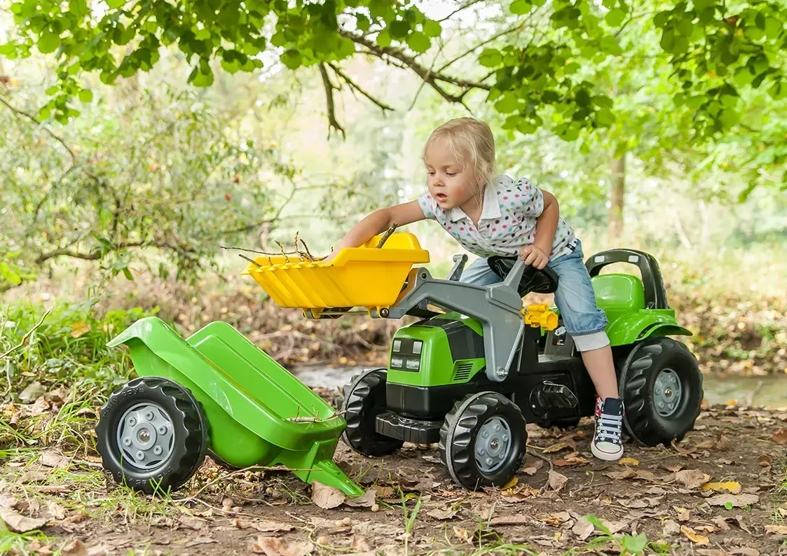 Каталка-трактор rolly toys rollyKid Deutz-Fahr Photo 2