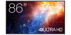 Optoma N3861K Цифровая рекламная панель 86 Дюймов 4K Ultra HD LED Android 11 Wi-Fi 450 кд/м2 24/7 Черный