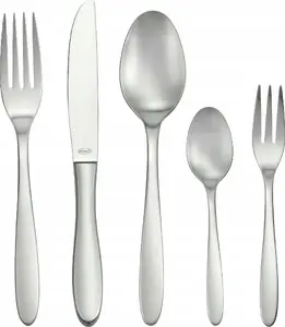 Cutlery set Roesle CULTURE 60 pcs matt – stainless steel flatware set, service for 12