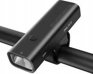 Front Bicycle Light RockBros 800 lm with USB-C Cable, 4 Light Modes