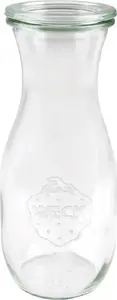 Патентная бутылка Plast Team Weck 530 мл Ø60×184 мм без крышки - пластиковая тара для консервирования