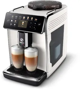 Espresso machine Saeco SM6580/20 fully-automatic, built-in grinder, 1.8 L water tank, 2 spouts, 1500 W