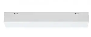 Ceiling light mount Paulmann 96886, metal white, 230 V, 45×205×27 mm