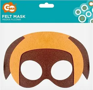 Rescue Dog Felt Patch GoDan 19x12 cm — GoDan Maska filcowa psia brygada ratownik