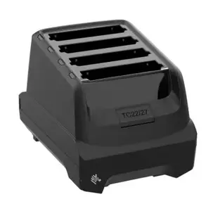 Зарядное устройство Zebra SAC-TC2L-4SCHG-01 для аккумуляторов переносных терминалов, сеть AC, 4 слота, Li‑Ion, чёрное