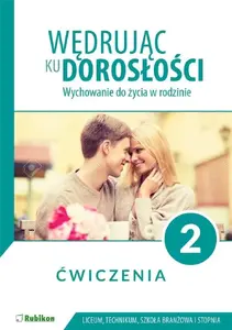 Darba burtnīca Rubikon Wędrując ku dorosłości LO 2 ćw. — Rubikon, vingrinājumu burtnīca vidusskolai (poļu valoda)