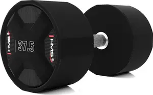 Dumbbell HMS Hantel CPU polyurethane 37.5 kg single plate
