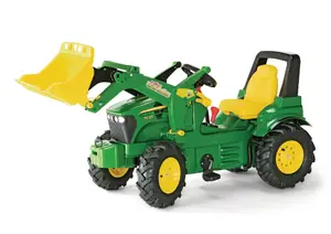 Rotaļu rāmis-kaukošļus rolly toys 710126 — plastmasa/metāls, zaļa un dzeltena, no 3 gadiem