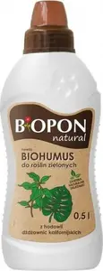 Liquid Humus Fertilizer BIOPON BIOHUMUS for Green Plants 0.5 L