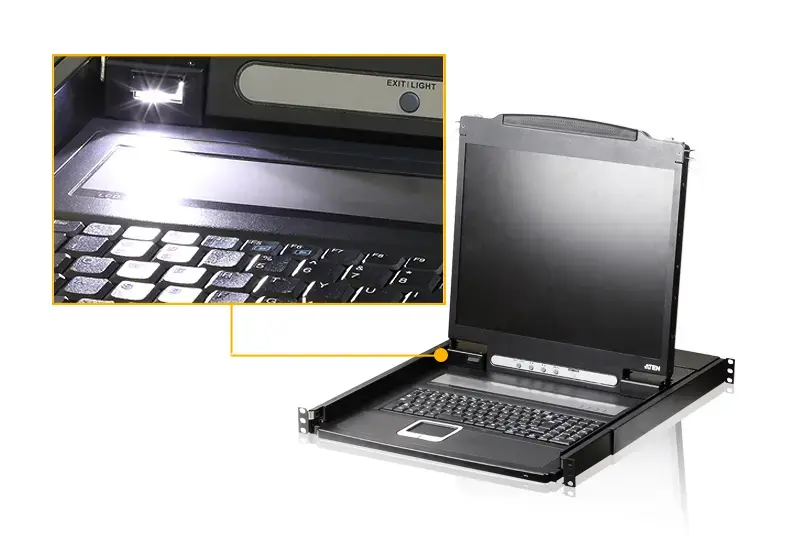 KVM switch ATEN CL1000N 19" LCD 1U Photo 3