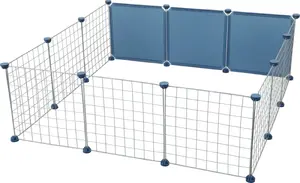 Выгул для домашних морских свинок ZOLUX Neopark NEOLIFE — синий, 105×105×35 см