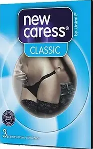 Lateksa prezervatīvi New Caress Classic — 3 gab.