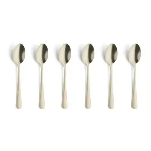 Teaspoon set Amefa 1410AVTR06AK6 — stainless steel, champagne finish, 6 pcs