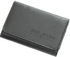Leather case for navigation device BLOW GPS43A — protective pouch for GPS unit