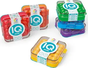 Iuvi Smart Games IQ Mini portable electronic logic puzzle by Iuvi, model IUVI Games, compact size