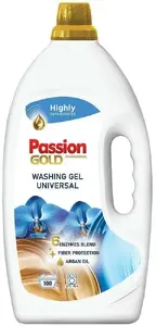 Veļas gēls Coccolino PASSION GOLD Professional universāls 4000 ml