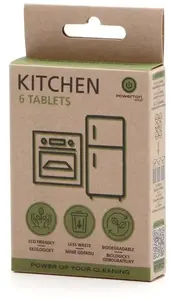 Cleaning tablets Dedra Powerton Eco 6 pcs (yields 1.5 L cleaning solution)